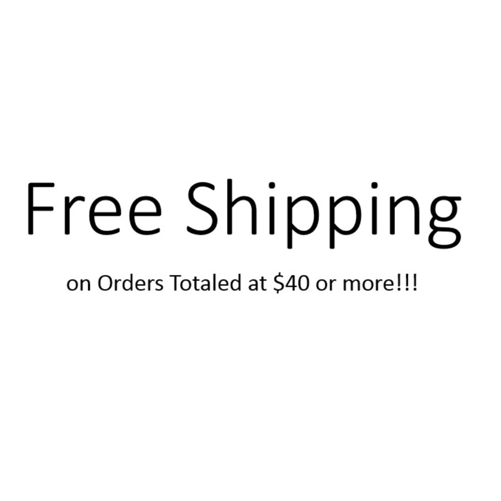 Bundle with $40 or more in items, Shipping is Free
